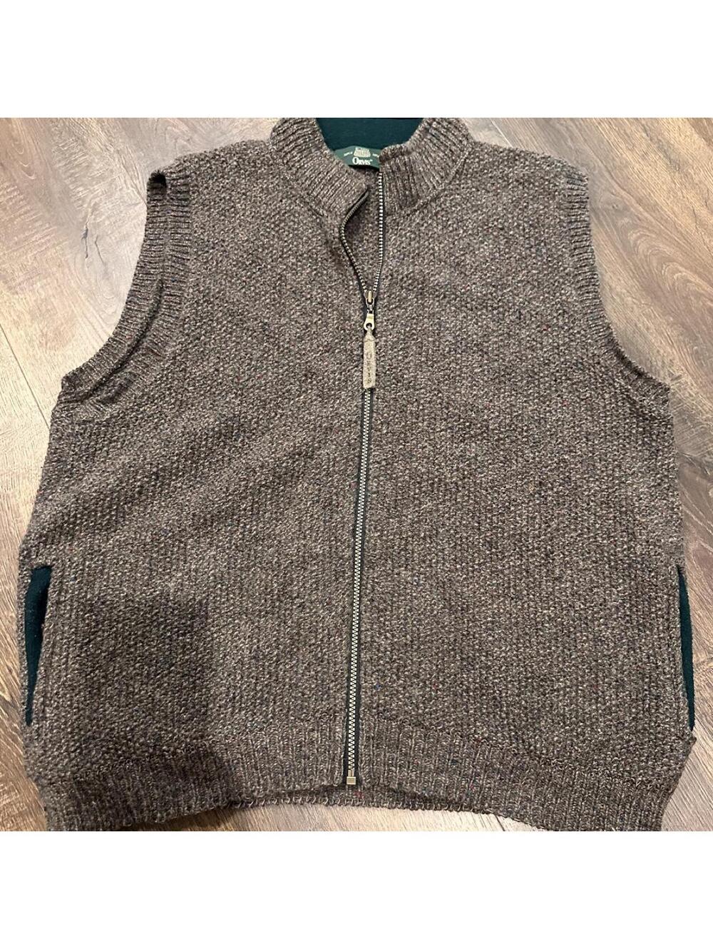Orvis Men's Brown and Grey Gilet